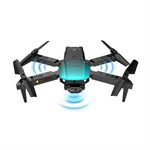Drone avec boîte et sac, double objectif 4K (3 batteries)