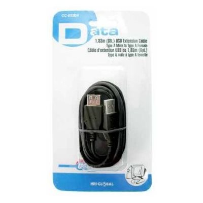 (12) Cable d'extension USB 6 Pieds 3.0 (Type A-A)