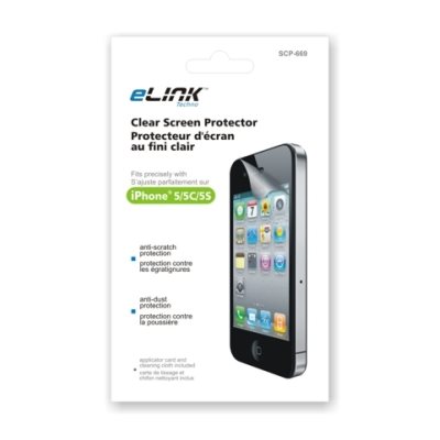 Protecteur d'écran au fini clair pour iPhone 5 (DCL)