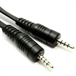 3.5mm STEREO W / 4POLE CABLE 25FT