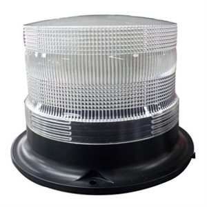 Gyrophare 24VDC 100 LEDs 8" x 8" x 5-1 / 2" Base magnetique.