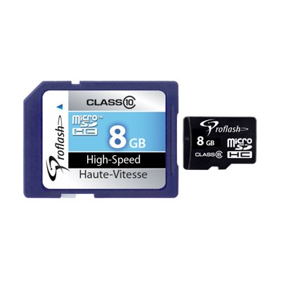 (6721) Micro SD-HC Card 8GB SD-HC C10