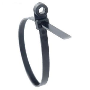 SCREW MOUNT CABLE TIES 8" 40 LBS.